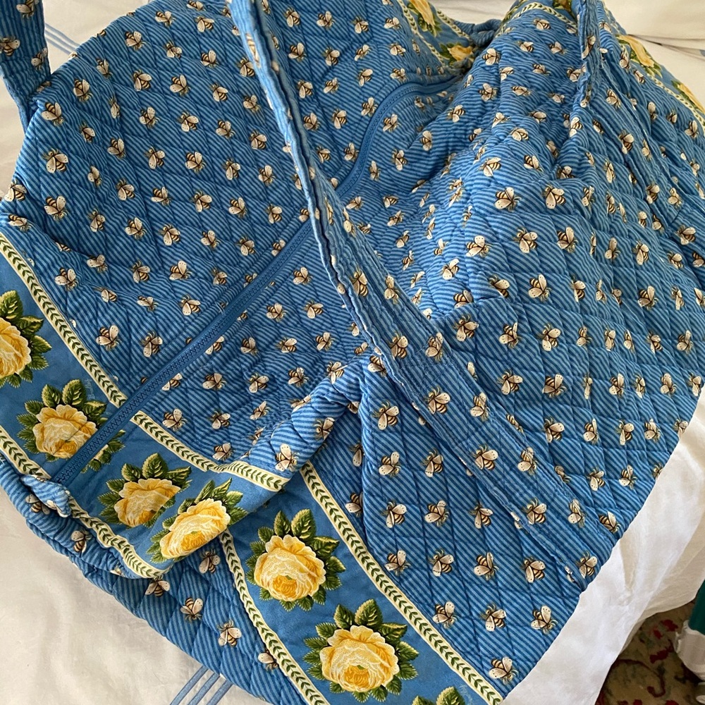 Vera Bradley Bee Pattern Large Duffle